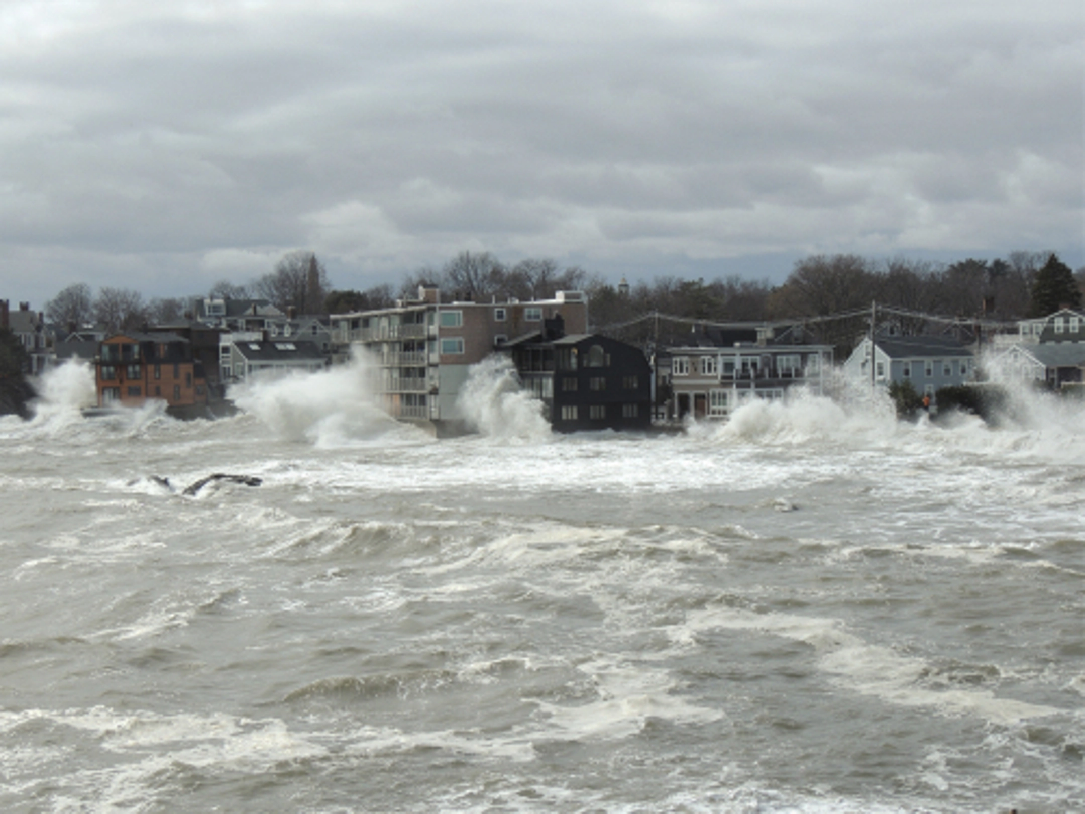 The high winds of a hurricane or typhoon can cause dangerous storm surge along the coast damaging property. For all your water damage restoration needs, call SERVPRO.